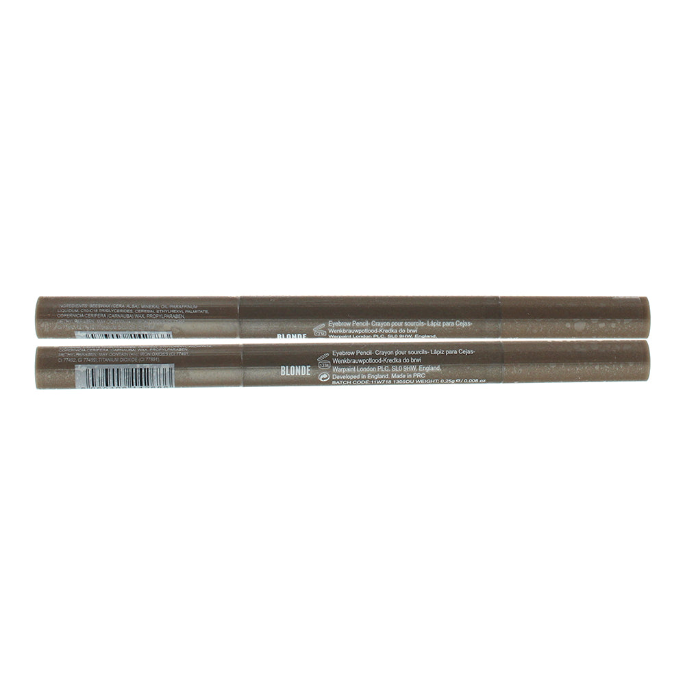 W7 Twist And Shape Eyebrow Pencil Blonde 0.25g