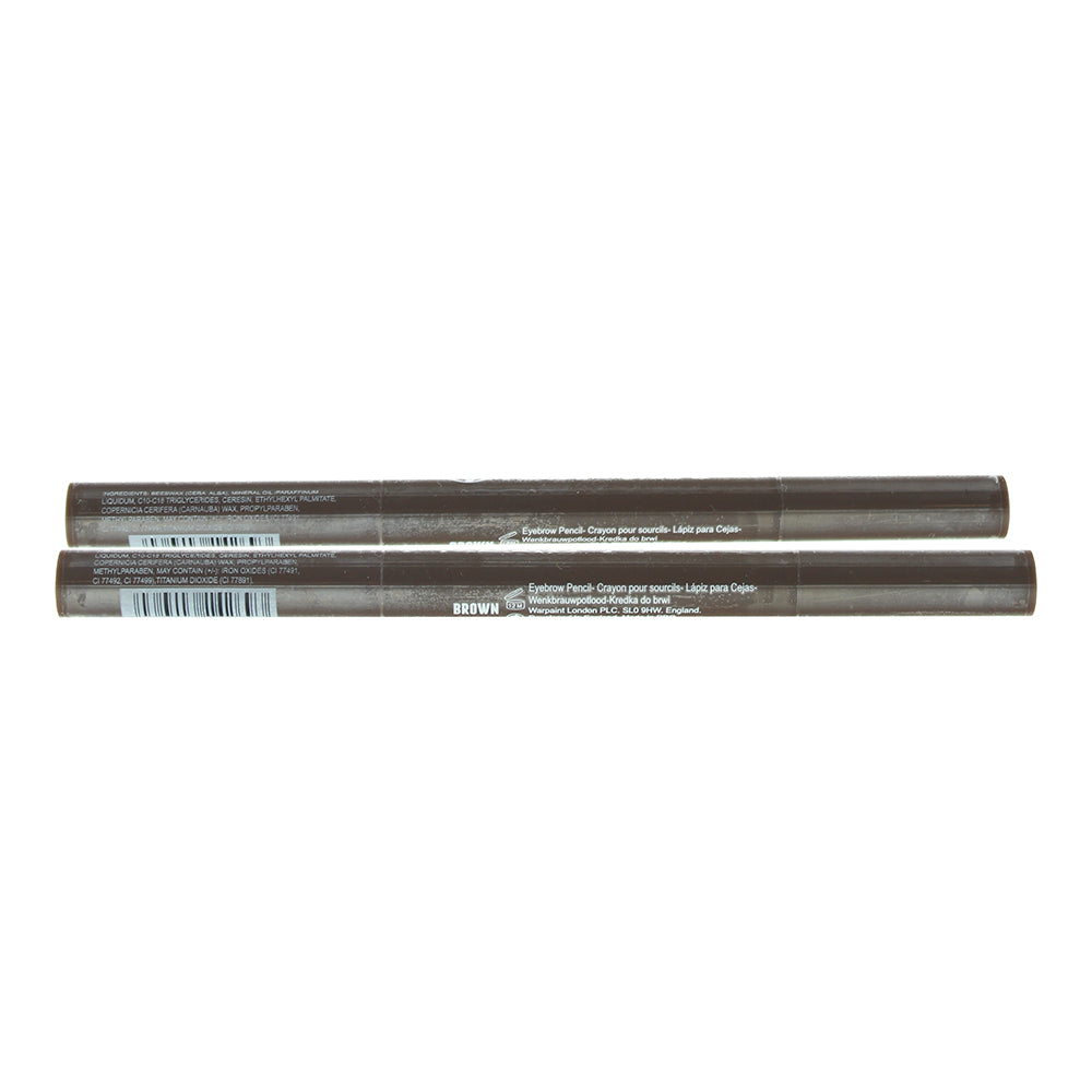 W7 Twist And Shape Eyebrow Pencil Brown 0.25g