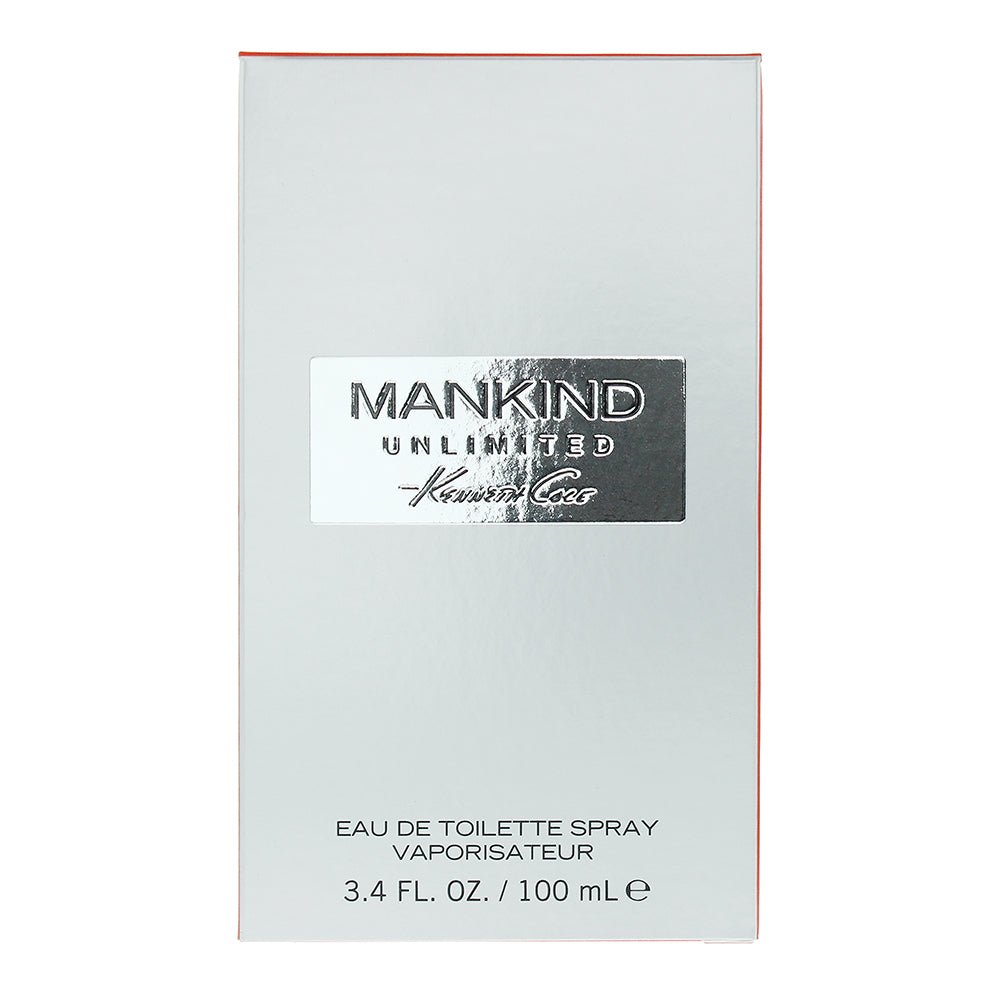 Kenneth Cole Mankind Unlimited Eau de Toilette 100ml - Box