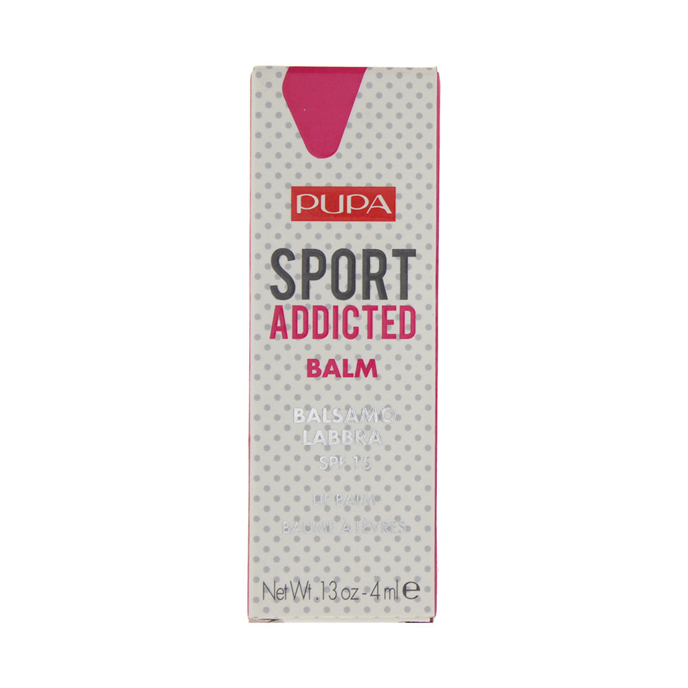Pupa Sport Addicted 001 Pure Vanilla Lip Balm 4ml - Box