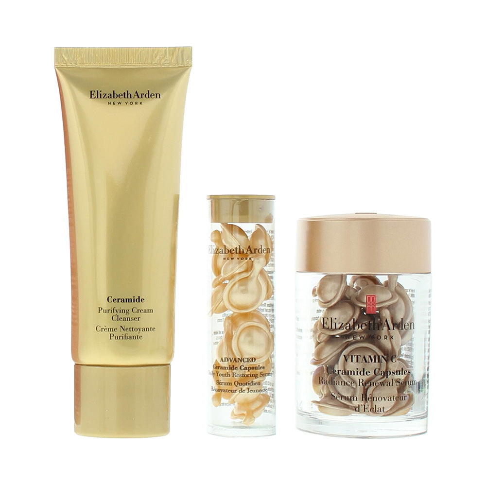 Elizabeth Arden Vitamin C 3 Piece Gift Set: Ceramide Radiance Renewal Serum Caps - Product