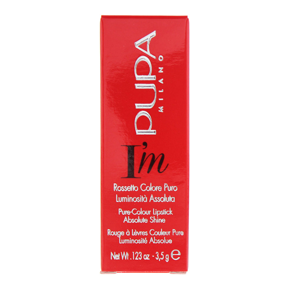 Pupa I'm Pure-Colour 107 Litchi Lipstick 3.5g - Box