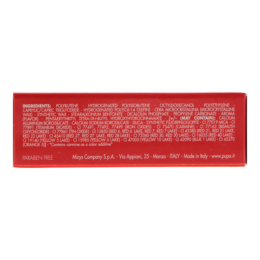 Pupa I'm Pure-Colour 303 Flamboyant Orange Lipstick 3.5g