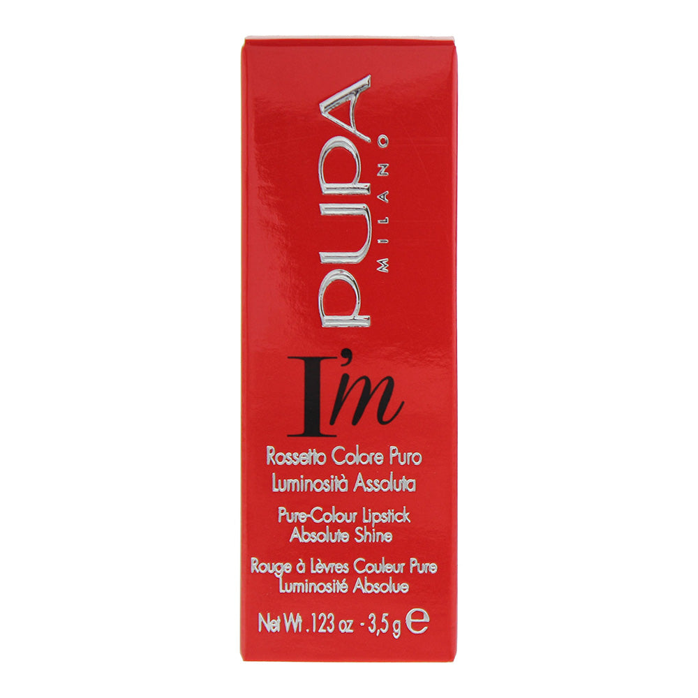Pupa I'm Pure-Colour 407 Intense Fuchsia Lipstick 3.5g - Box
