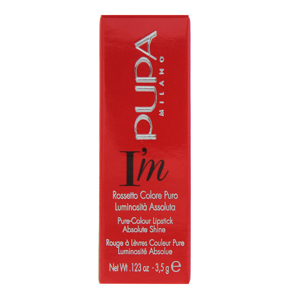 Pupa I'm Pure-Colour 409 Pink Declaration Lipstick 3.5g - Box