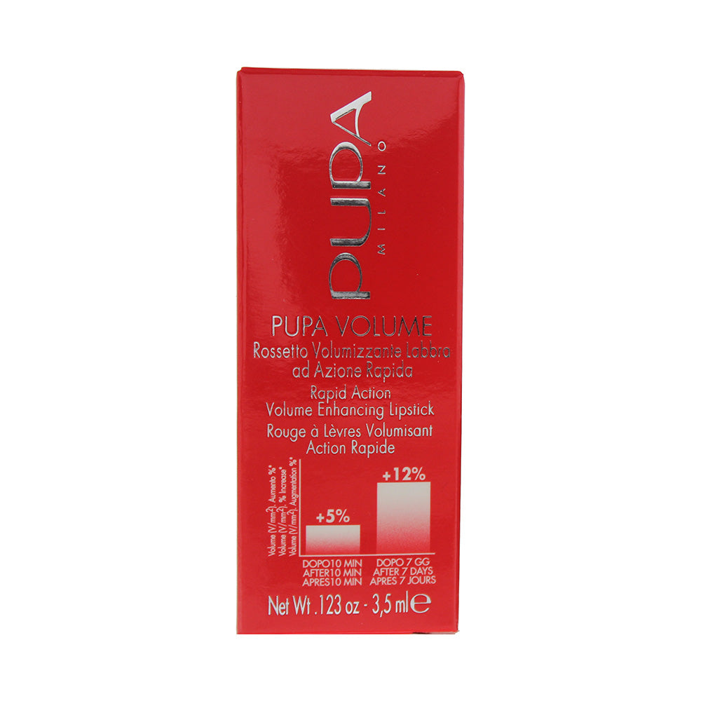 Pupa Volume Enhancing 301 Coral Pink Lipstick 3.5ml - Box