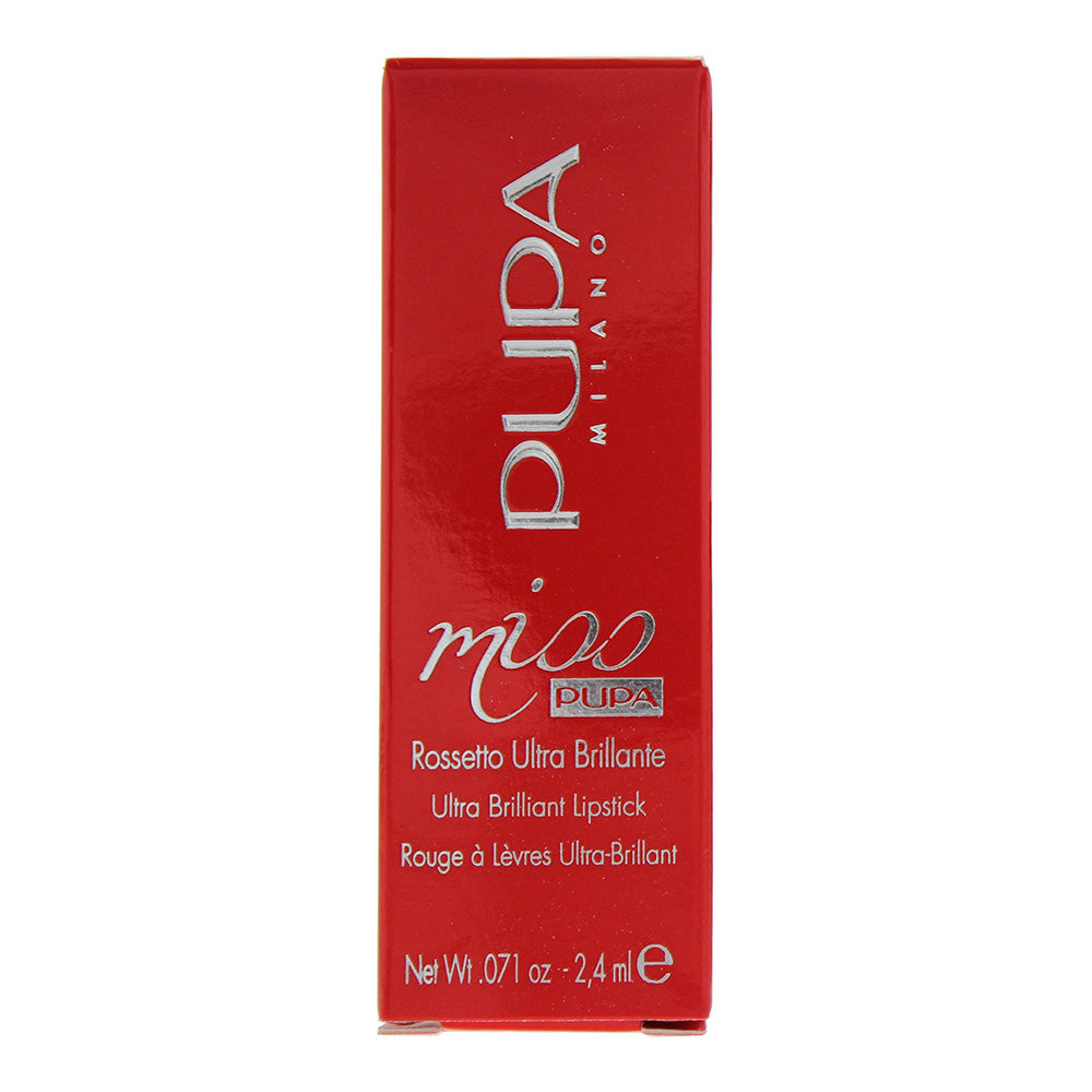 Pupa Miss Ultra Brilliant 201 Cinderella Lipstick 2.4ml - Box