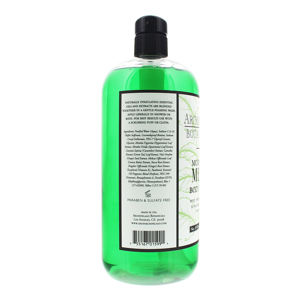 Archipelago Botanicals Morning Mint Body Wash 976ml