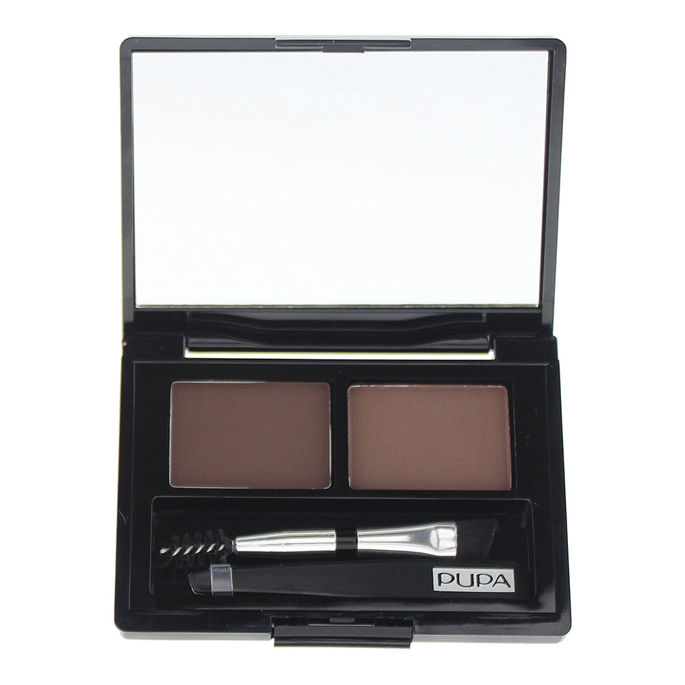 Pupa Eyebrow Design Set 003 Dark Brown 1.1g - Product