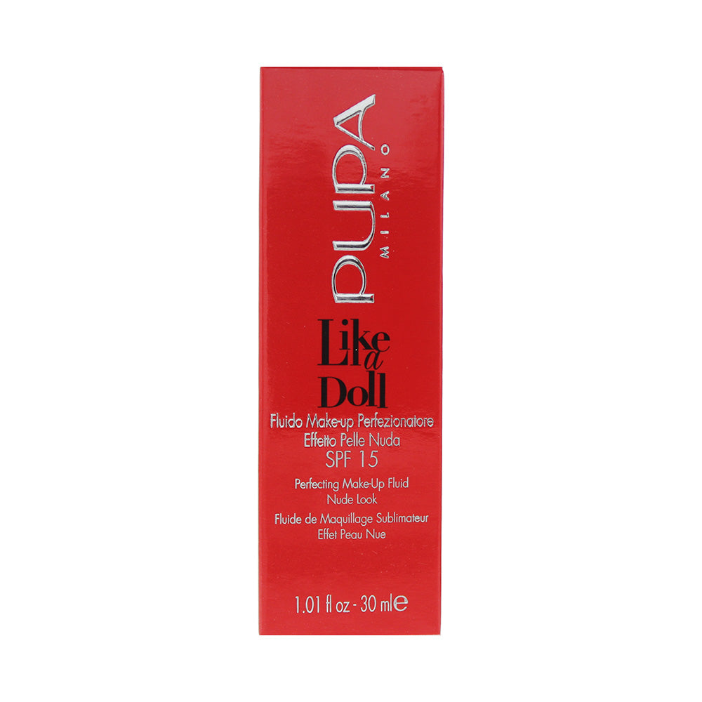 Pupa Like A Doll 020 Light Beige Liquid Foundation 30ml - Box