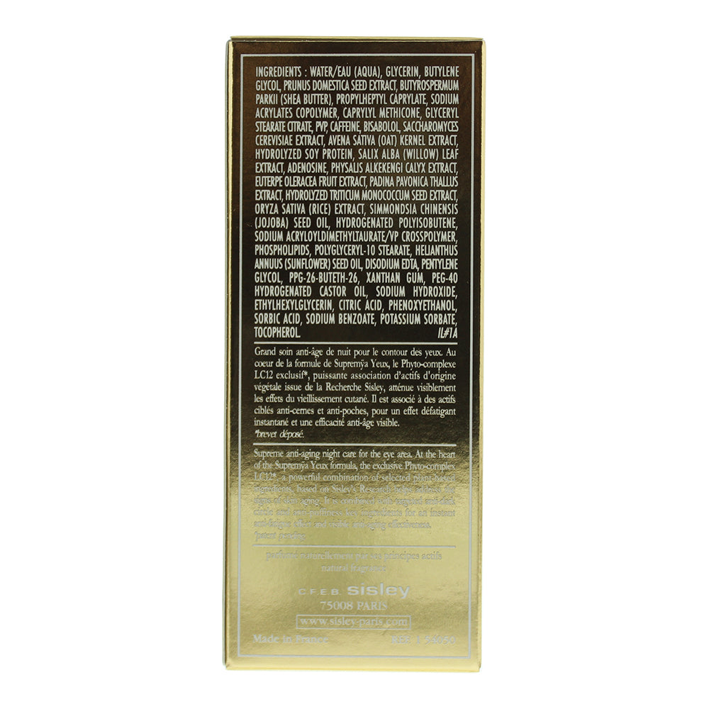 Sisley Supremÿa Yeux At Night The Supreme Anti-Aging Eye Serum 15ml