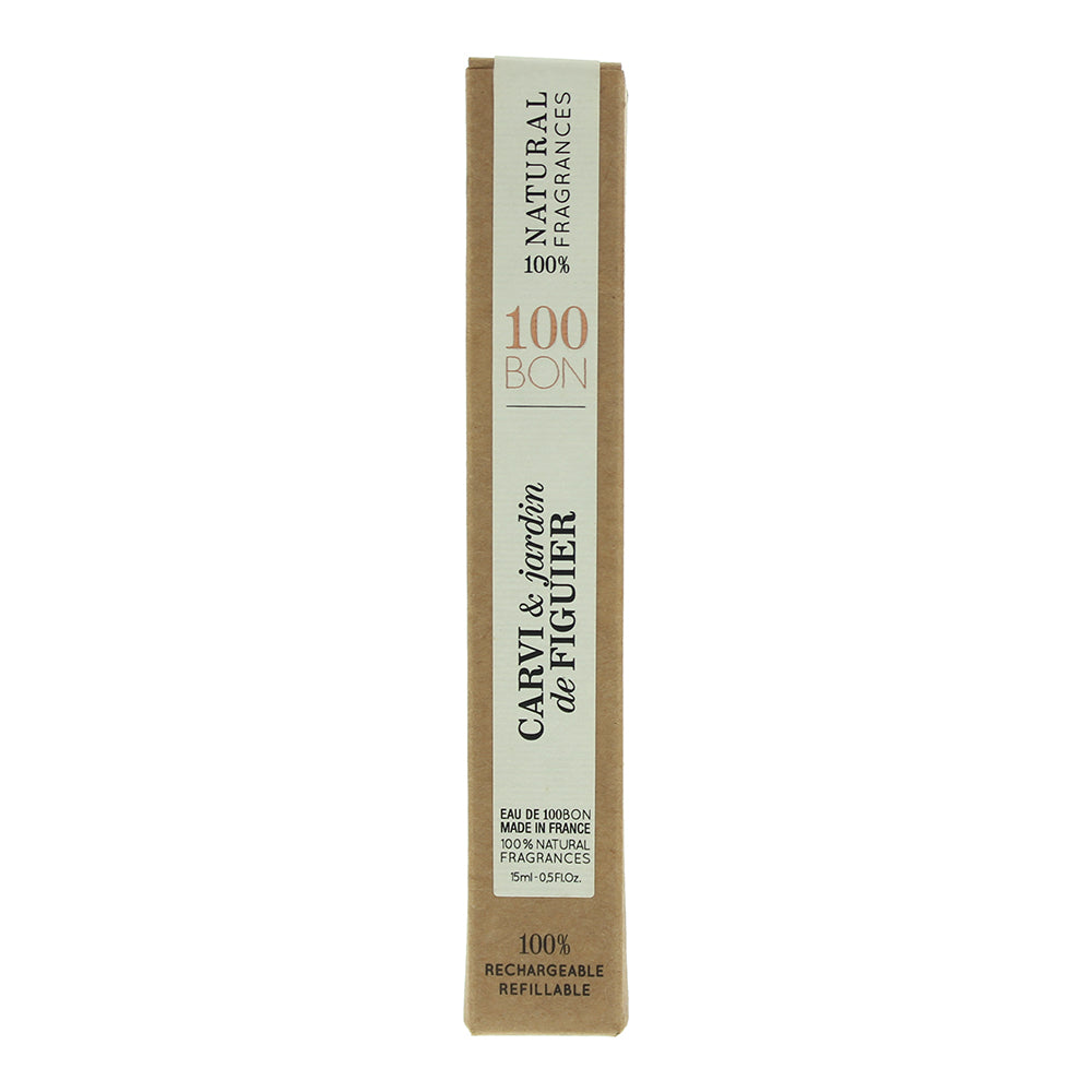 100 Bon Carvi & Jardin De Figuier Refillable Eau de Parfum 15ml - Box
