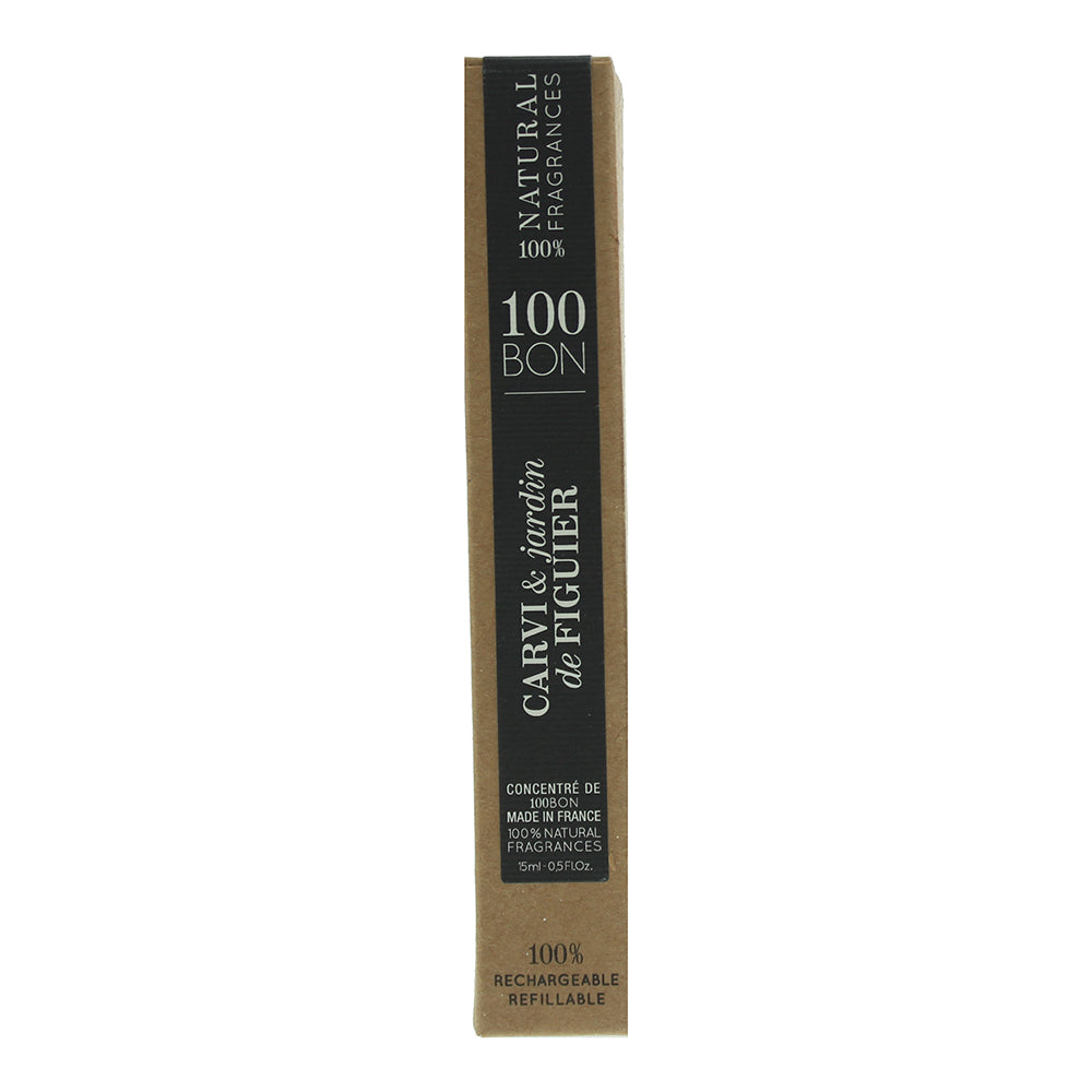100 Bon Carvi & Jardin De Figuier Concentré Refillable Eau de Parfum 15ml - Box