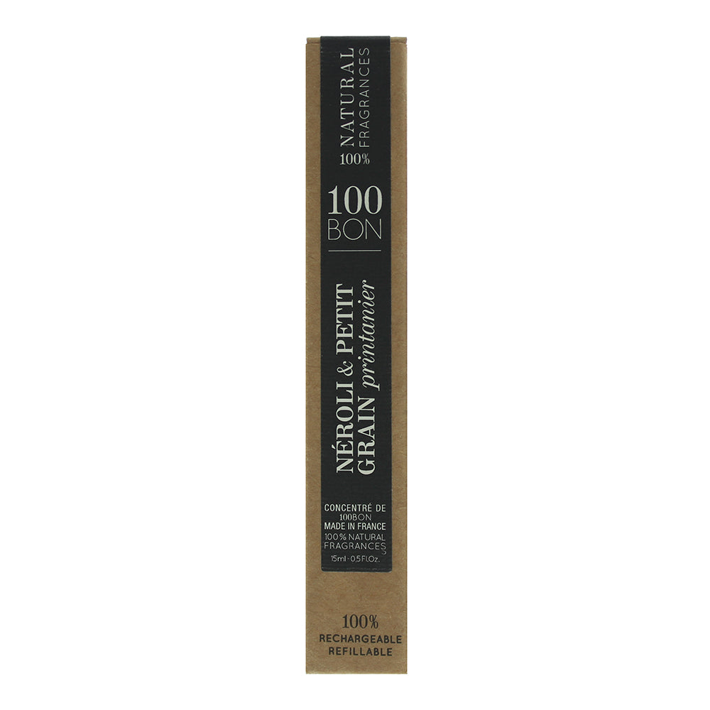100 Bon Néroli & Petit Grain Printanier - Refillable Eau de Parfum 15ml - Box
