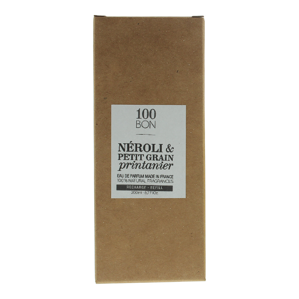 100 Bon Néroli & Petit Grain Printanier Refill Eau de Parfum 200ml - Box
