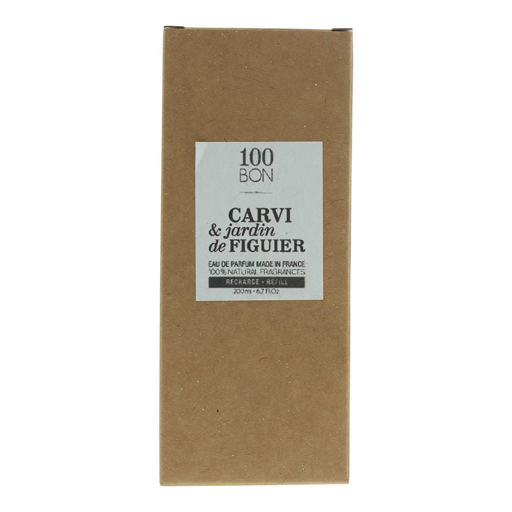 100 Bon Carvi & Jardin De Figuier Refill Eau de Parfum 200ml - Box