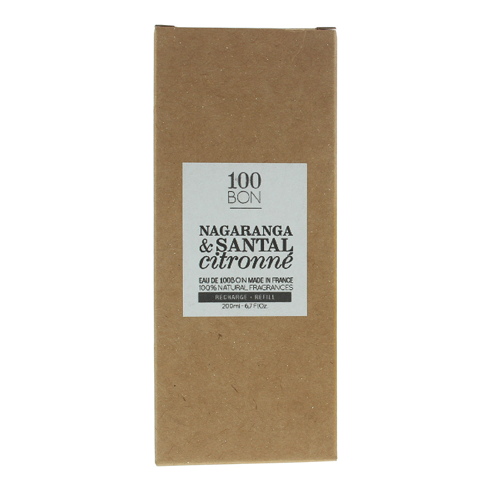 100 Bon Nagaranga & Santal Citronne Refill Eau de Parfum 200ml - Box