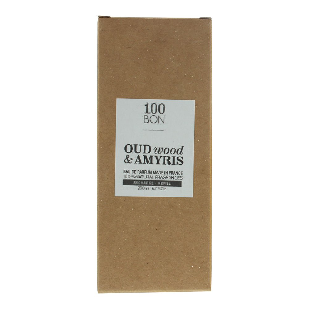 100 Bon Oud Wood & Amyris Refill Eau de Parfum 200ml - Box