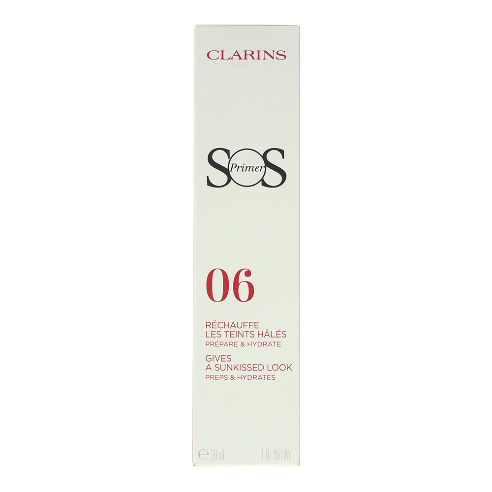 Clarins Sos Primer 06 Bronze Primer 30ml - Box
