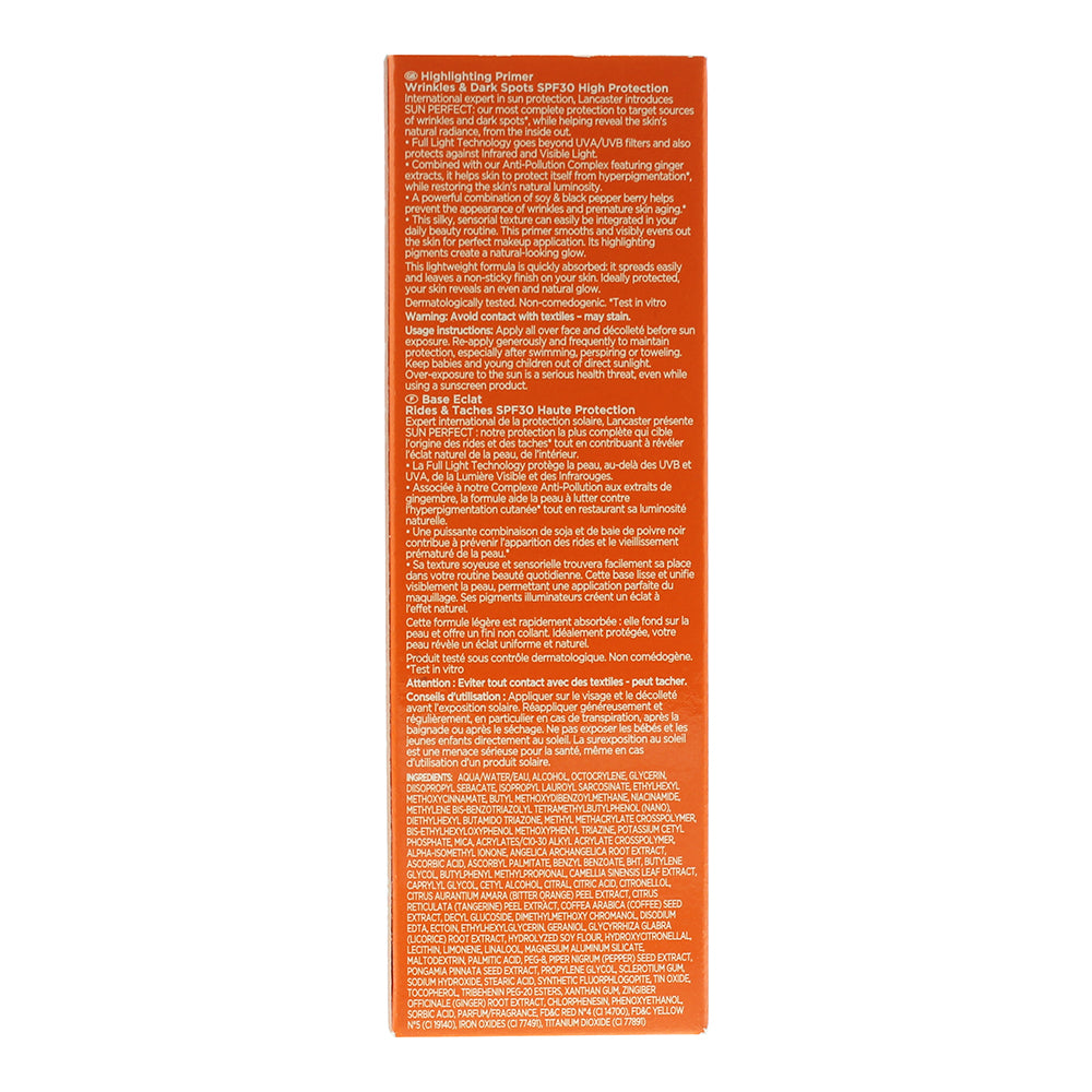 Lancaster Sun Perfect 30 Spf Highlighting Primer 30ml