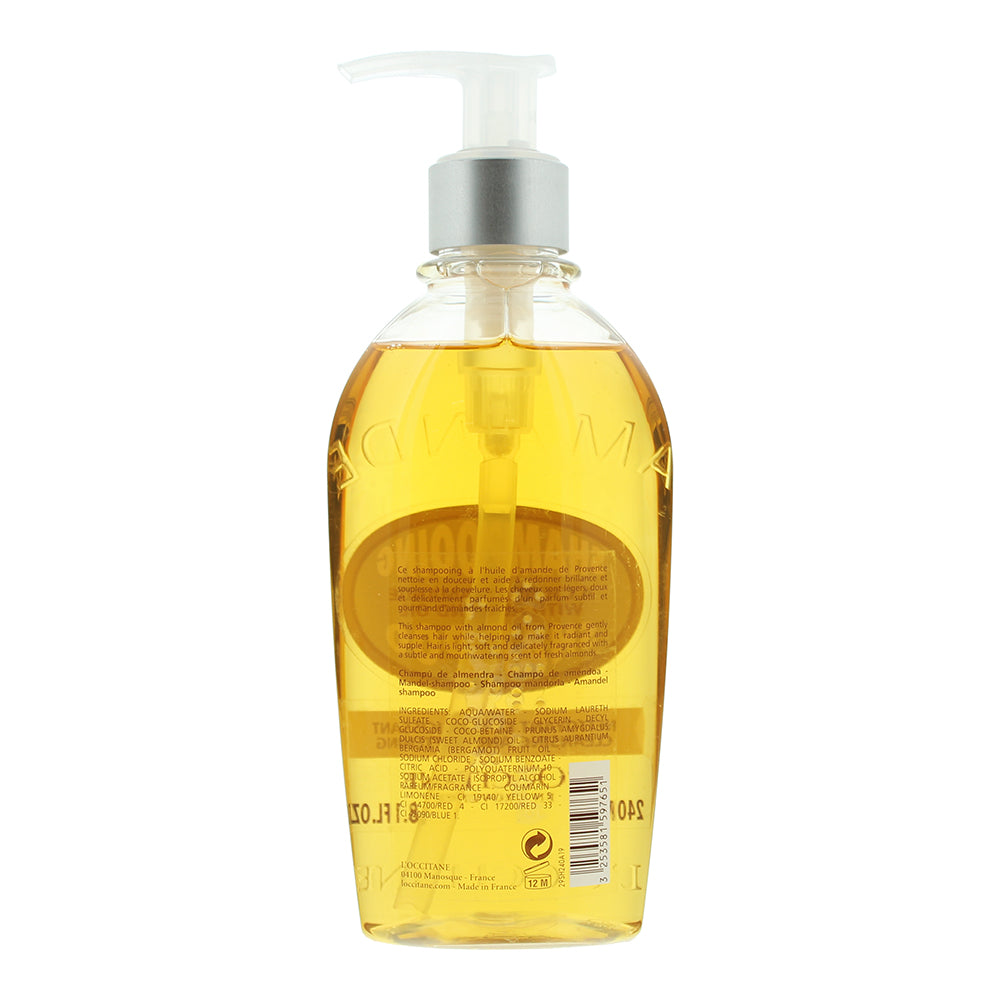 L'occitane Shampoo With Almond Oil 240ml
