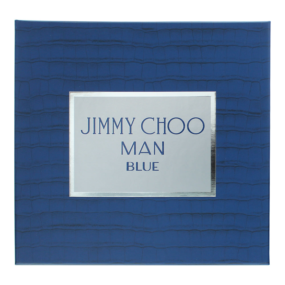 Jimmy Choo Man Blue 2 Piece Gift Set: Eau de Toilette 50ml - Shower Gel 100ml - Box