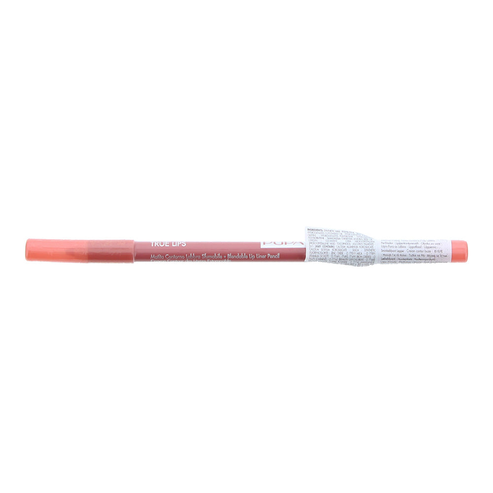 Pupa True Lips 031 Coral Blendable Lip Liner Pencil 1.2g