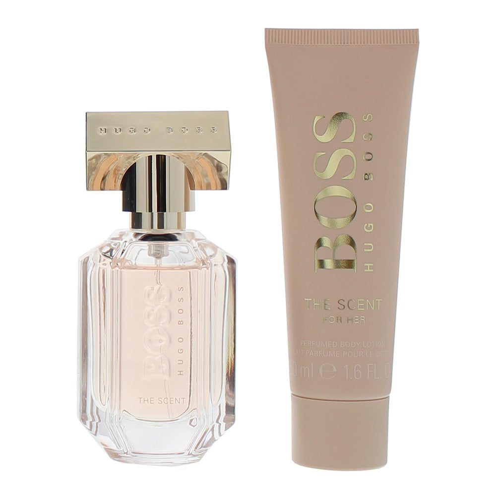 Hugo Boss The Scent For Her 2 Piece Gift Set: Eau de Parfum 30ml - Body Lotion 5 - Product