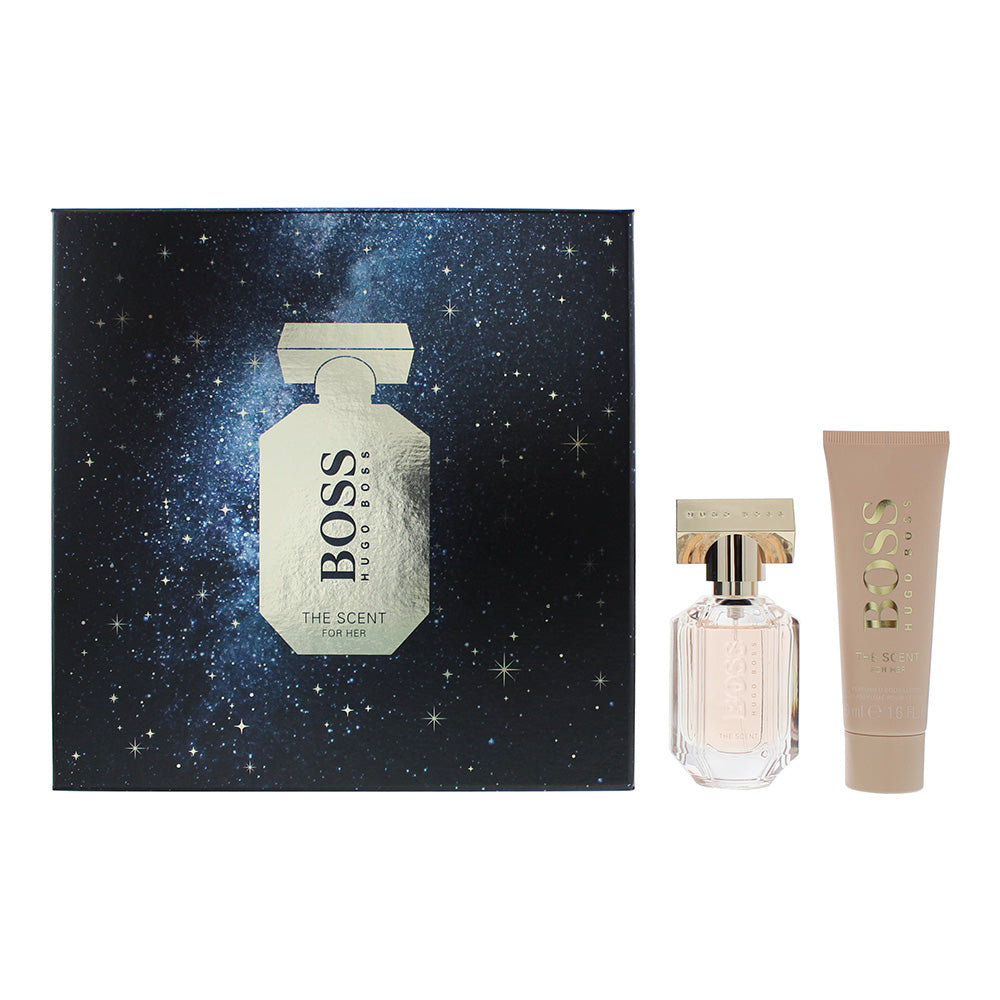 Hugo Boss The Scent For Her 2 Piece Gift Set: Eau de Parfum 30ml - Body Lotion 5