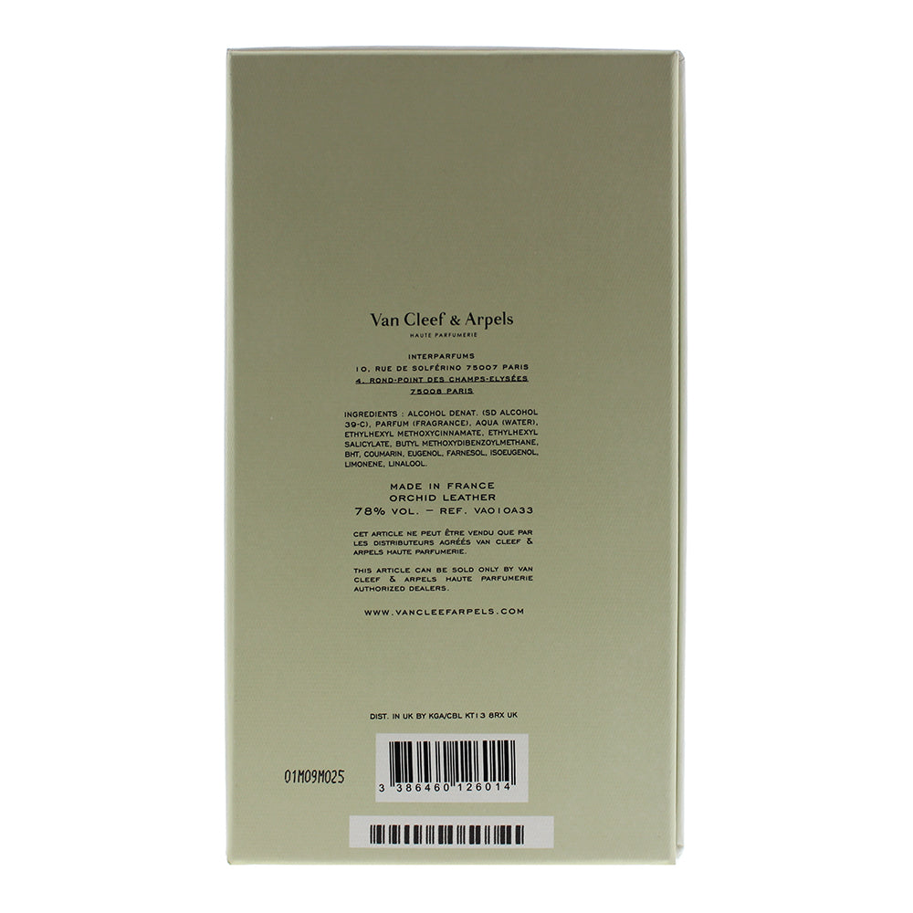 Van Cleef & Arpels Collection Extraordinaire Orchid Leather Eau De Parfum 75ml