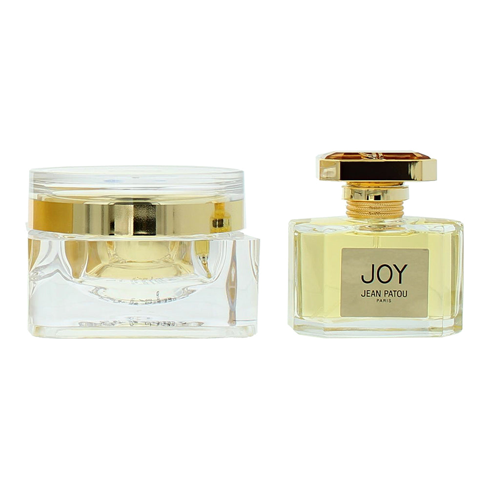 Jean Patou Joy 2 Piece Gift Set: Eau de Parfum 50ml - Body Cream 100ml - Product