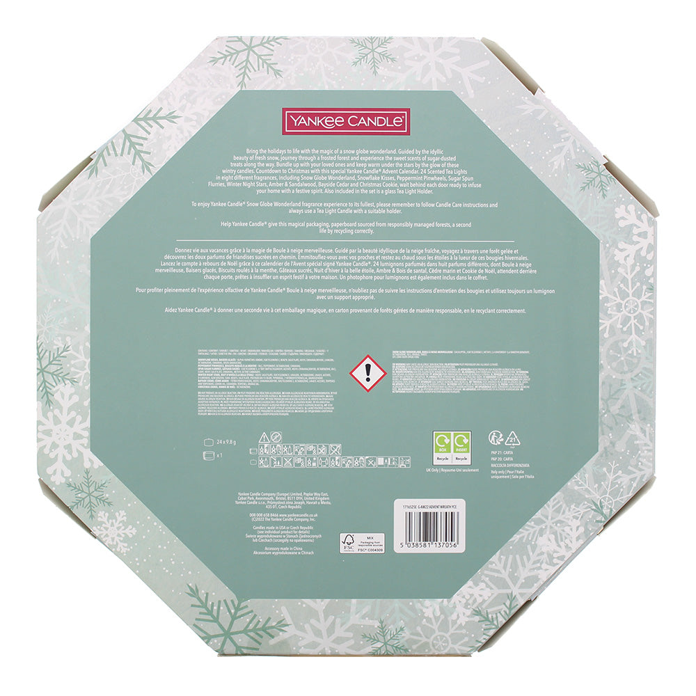 Yankee Candle 25 Piece Gift Set: Candle Holder - 24 x Candle 9.8g