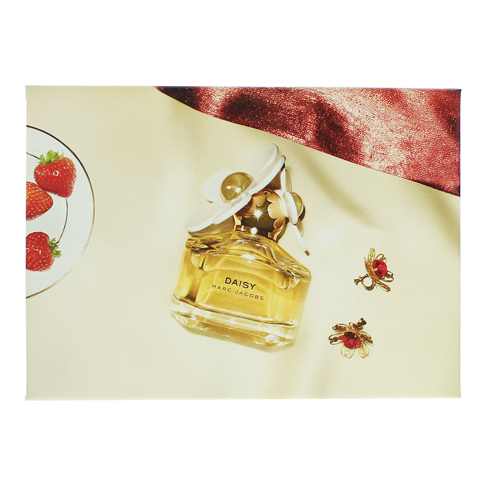 Marc Jacobs Daisy 3 Piece Gift Set: Eau de Toilette 100ml - Body Lotion 75ml - E - Box
