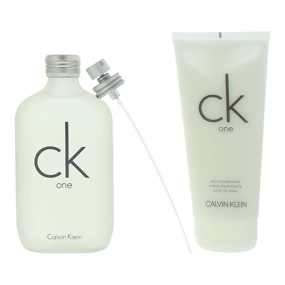 Calvin Klein Ck One 2 Piece Gift Set: Eau de Toilette 200ml - Body Lotion 200ml - Product