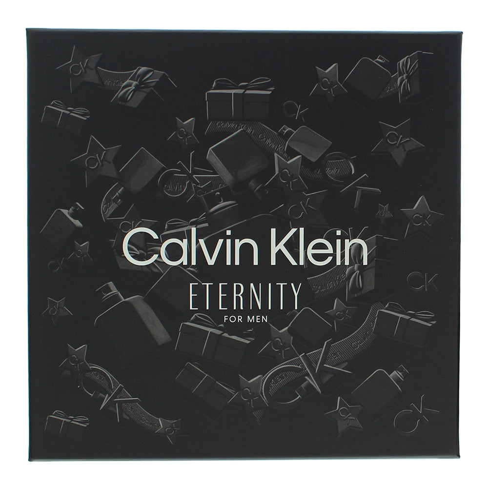 Calvin Klein Eternity For Men 2 Piece Gift Set: Eau de Parfum 100ml - Eau de Par - Box