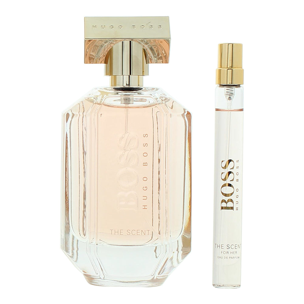 Hugo Boss The Scent For Her 2 Piece Gift Set: Eau de Parfum 100ml - Eau de Parfu - Product
