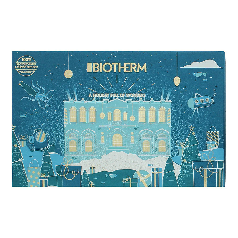 Biotherm Blue Therapy 4 Piece Gift Set: Pro-Retinol Cream 50ml - Plankton Elixir - Box