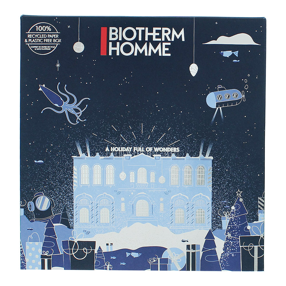 Biotherm Homme Aquapower 3 Piece Gift Set: Cleansing Gel 40ml - Shaving Foam 50 - Box