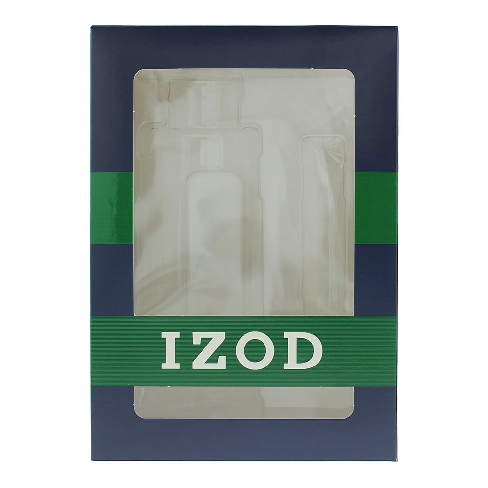 Izod Green 2 Piece Gift Set: Eau de Toilette 15ml - Body Spray 200ml - Box