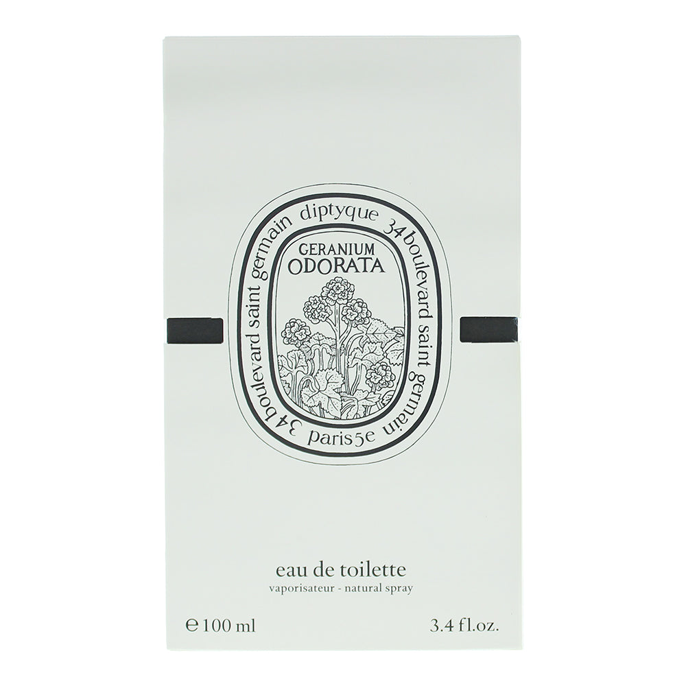 Diptyque Geranium Odorata Eau de Toilette 100ml - Box