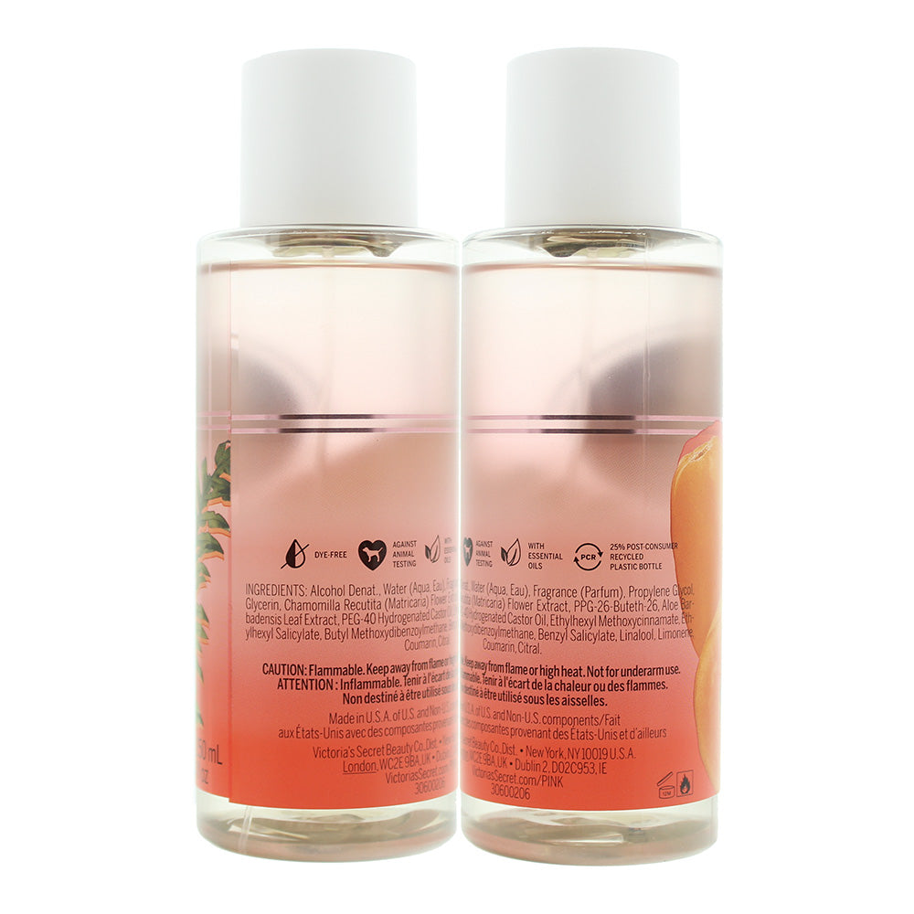 Victoria's Secret Pink Beach Nectar Body Mist 250ml - Ingredients