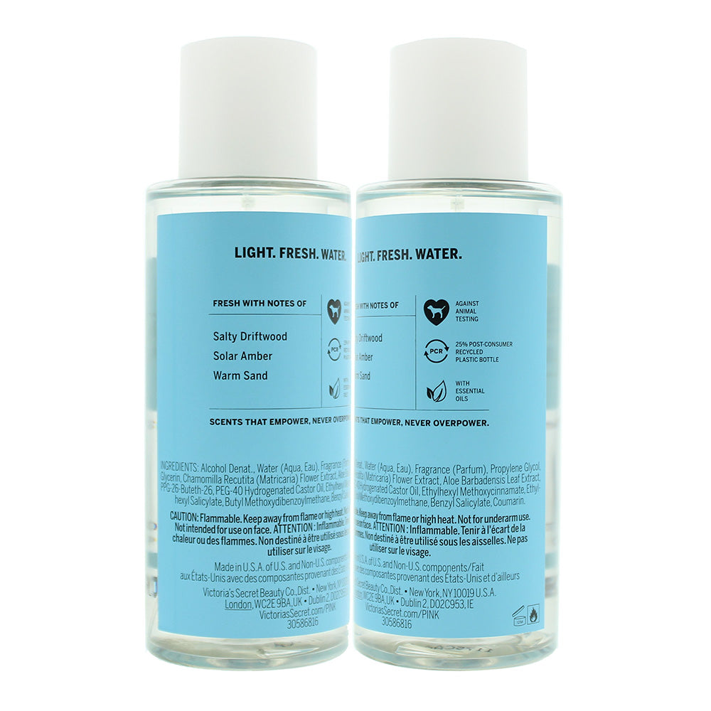 Victoria's Secret Pink Water Mist Body Mist 250ml - Ingredients