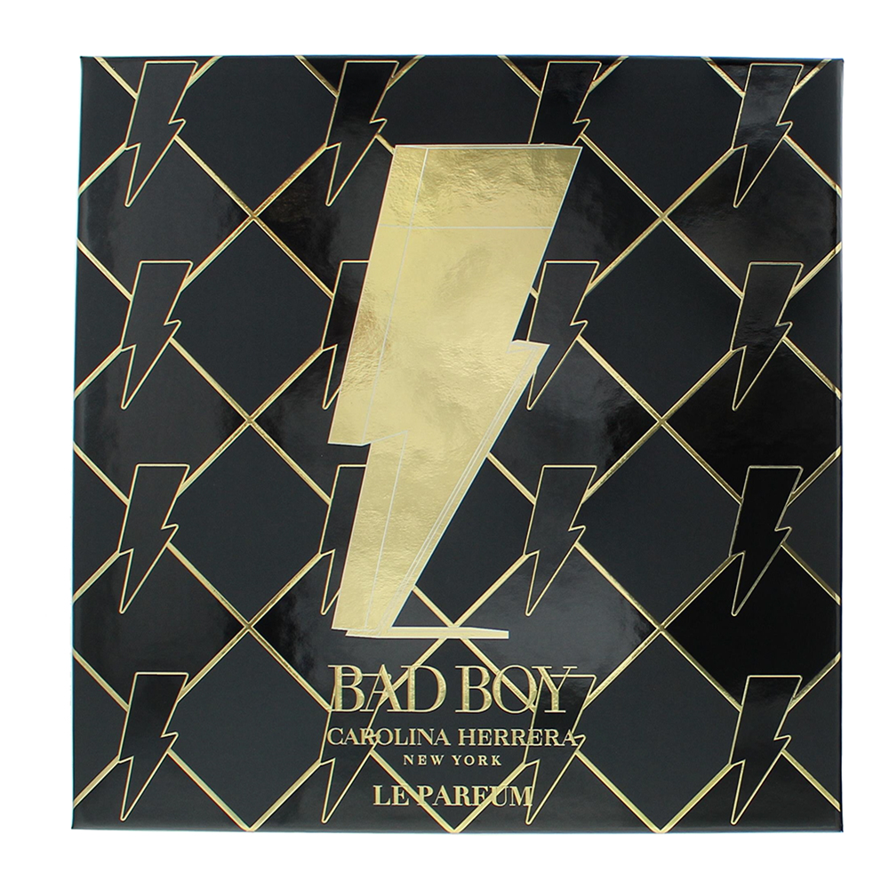 Carolina Herrera Bad Boy 3 Piece Gift Set: Eau de Parfum 100ml - Eau de Parfum 1 - Box
