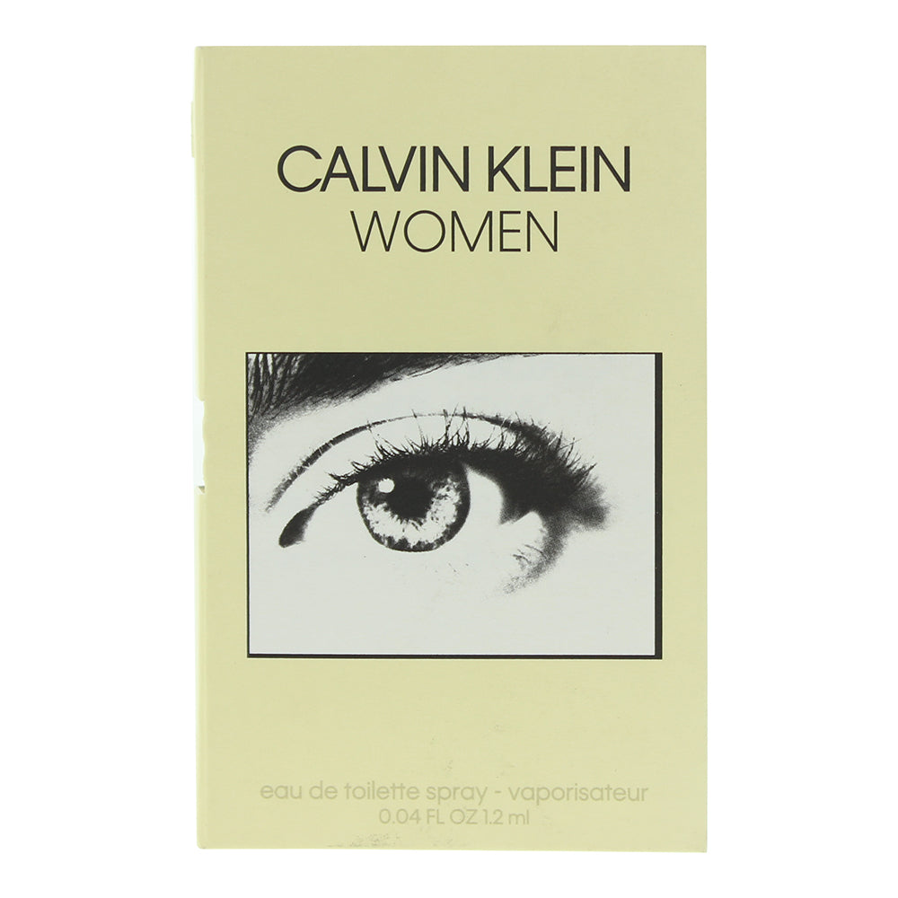 Calvin Klein Women Vial Eau de Toilette 1.2ml - Box