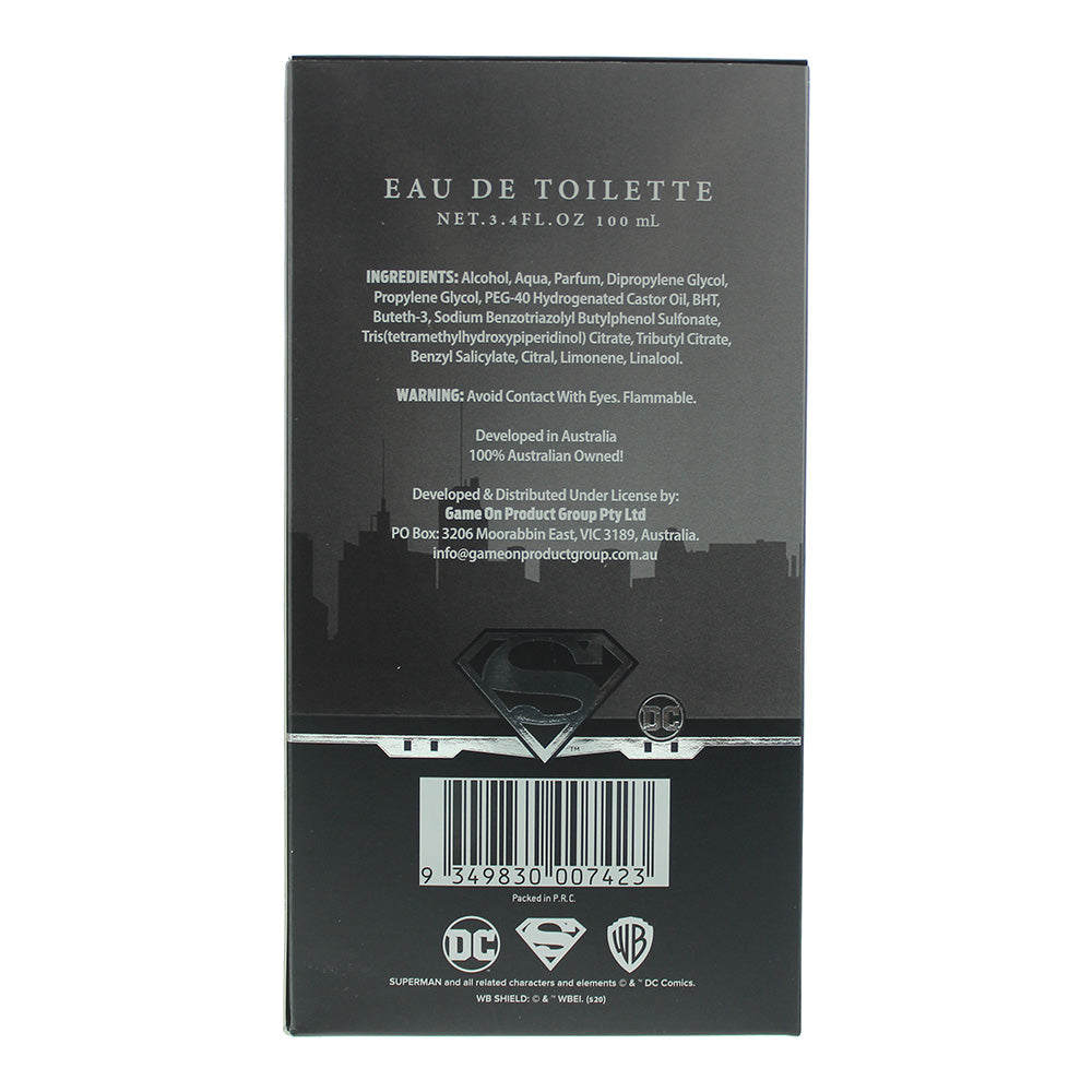 DC Superman Kryptonite Eau De Toilette 100ml