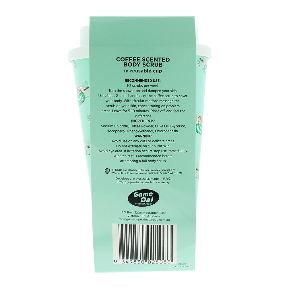 Warner Bros Friends Mocha Latte Body Scrub 260g