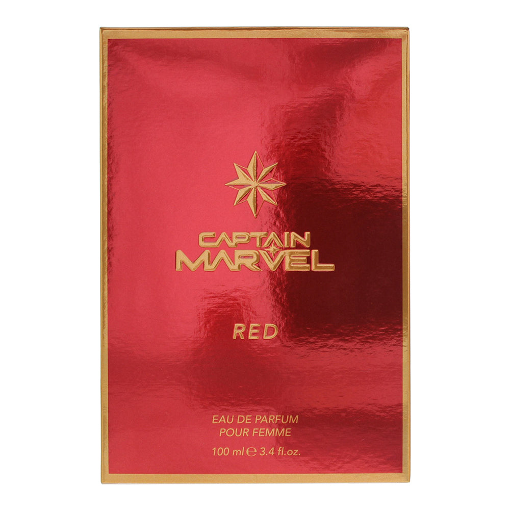 Marvel Captain Marvel Red Eau de Parfum 100ml - Box