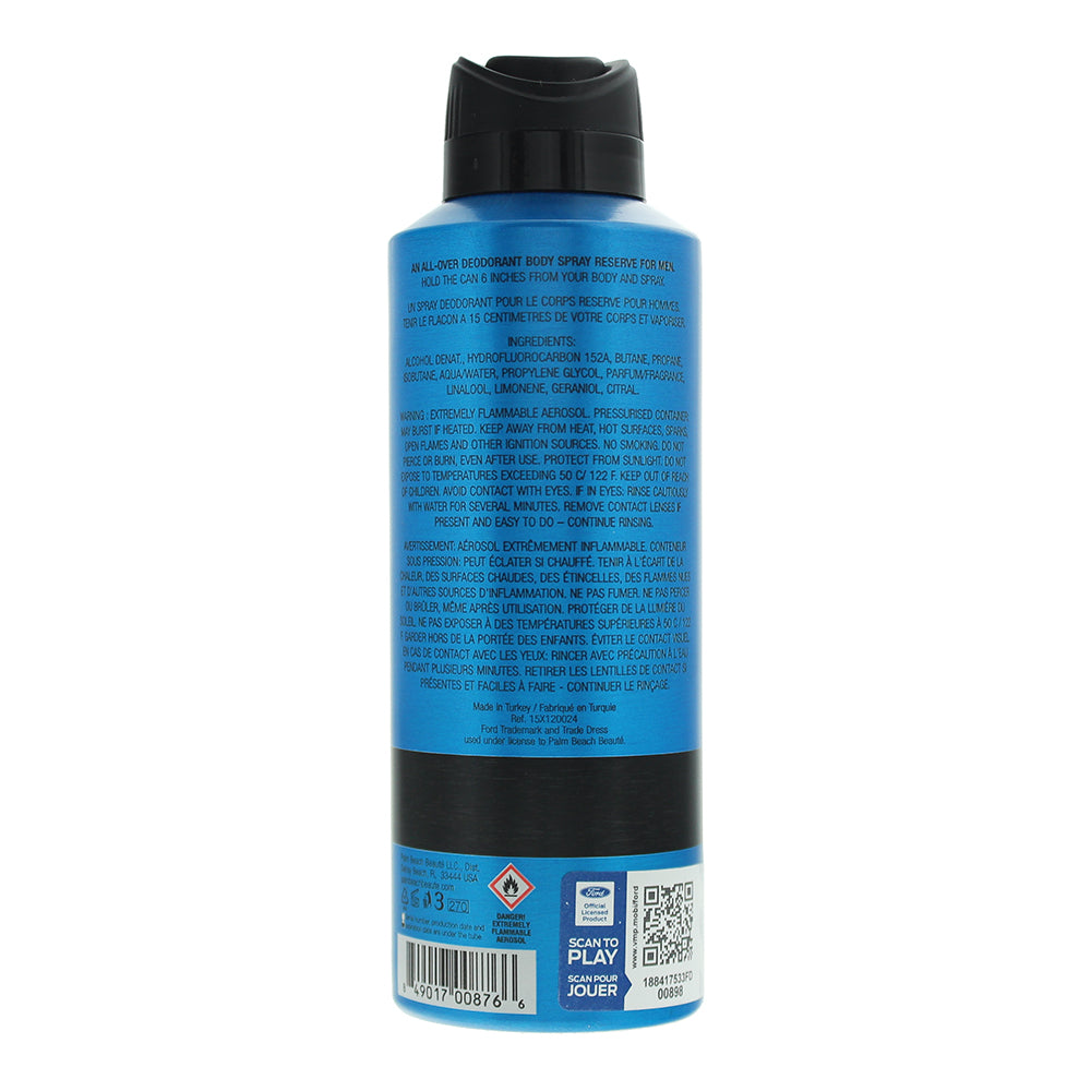 Mustang Blue Body Spray 170g