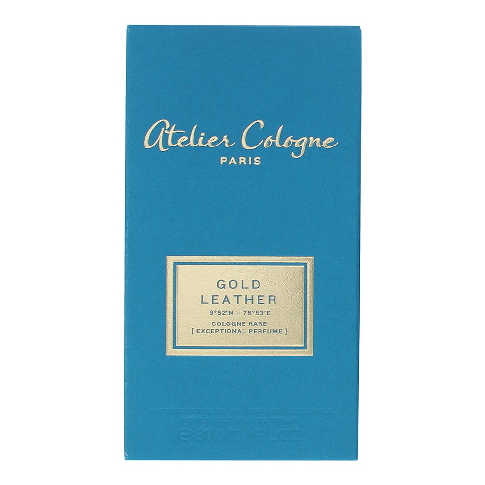 Atelier Cologne Gold Leather Parfum 30ml - Box