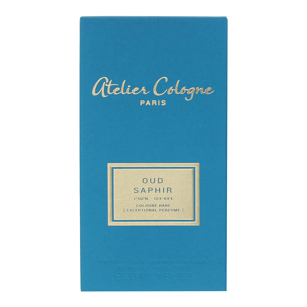 Atelier Cologne Oud Saphir Parfum 30ml - Box